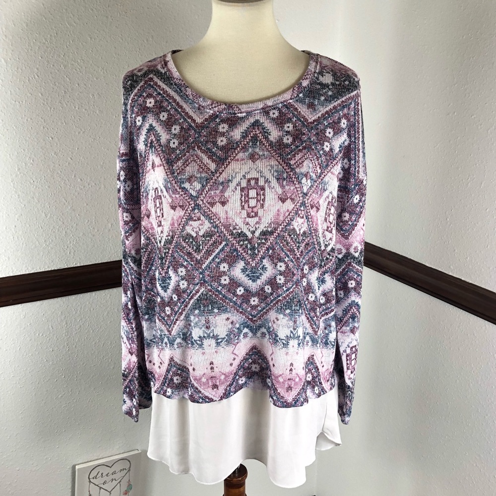 Kiara Lightweight Knit Top Size XL